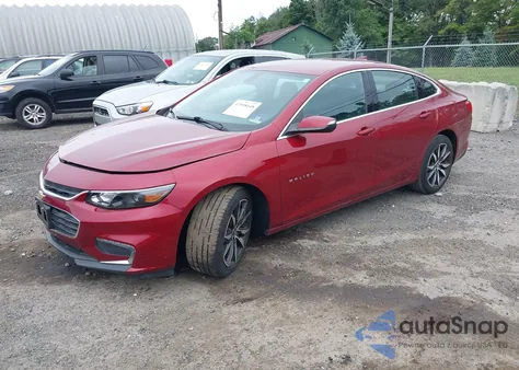 2017 Chevrolet Malibu 1Lt из США, поврежденный, VIN 1G1ZE5ST4HF288166